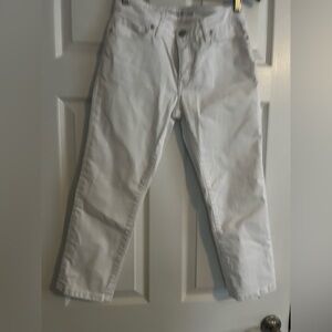 Tommy Bahama Ella Twill High Rise Crop Jeans